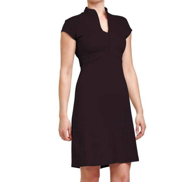 FIG BOM Dress NWOT travel athleisure RED - Picture 2 of 11